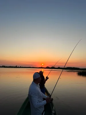 Pike fishing and scenery in the Danube Delta